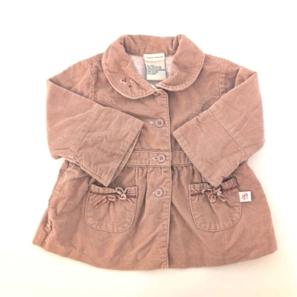 Laura Ashley Tan Corduroy Jacket size 18 months